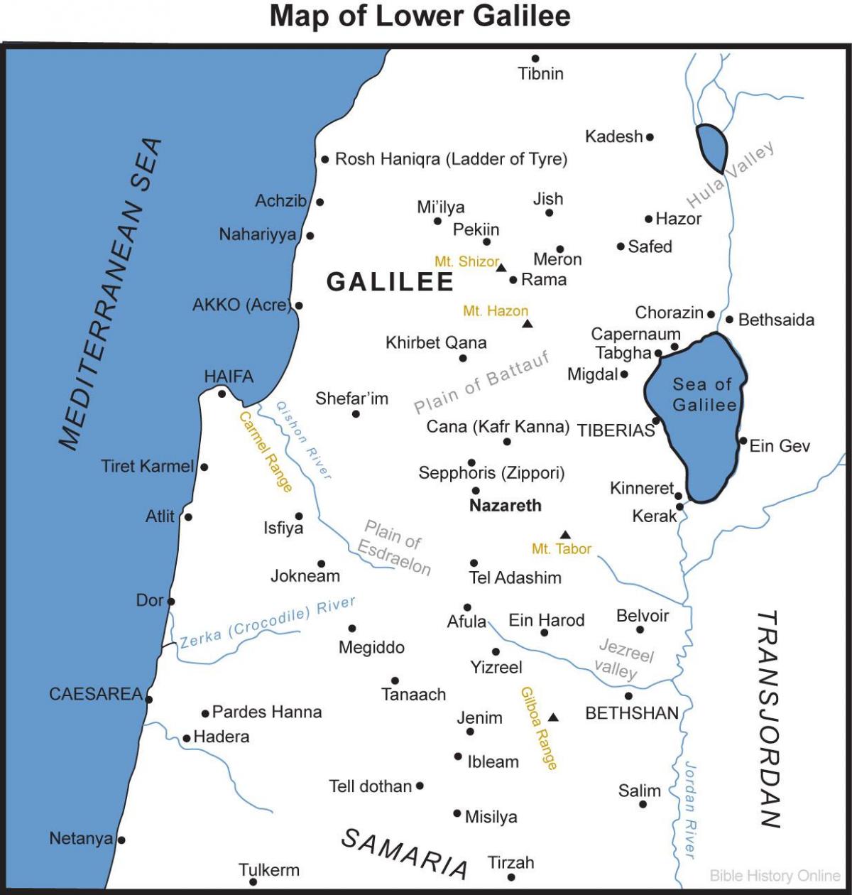 map galilee to jerusalem        <h3 class=
